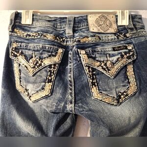 Miss Me Mid Rise Easy Cropped Jeans - Women's Size 26